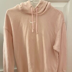 Light pink Nike hoodie
